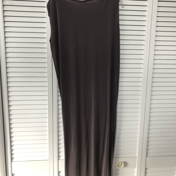 Gray tunic dress size Large - Picture 2 of 6